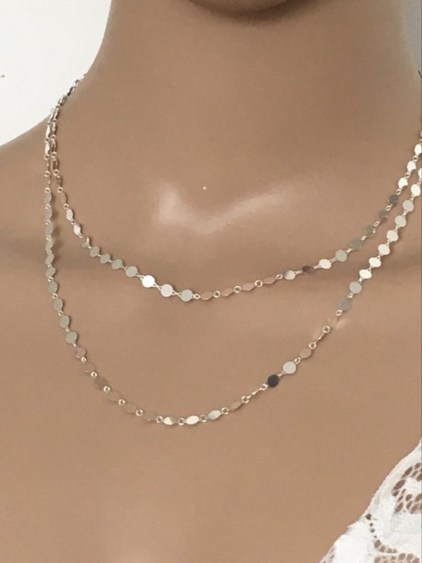 jolie collier femme en argent massif femme thanina bijoux