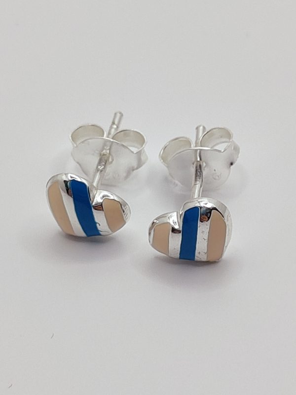 Boucles d'oreilles coeur pas cher fille enfant