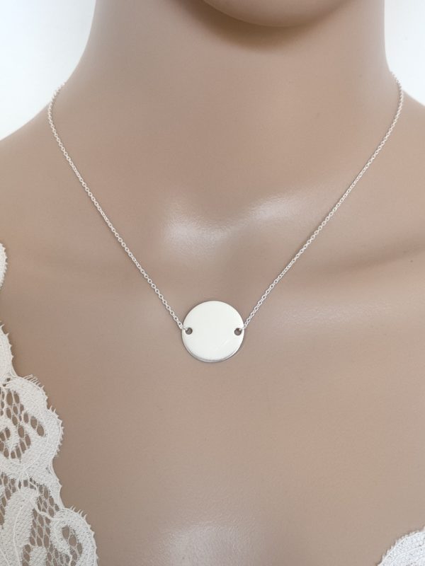 Collier bijou femme a graver