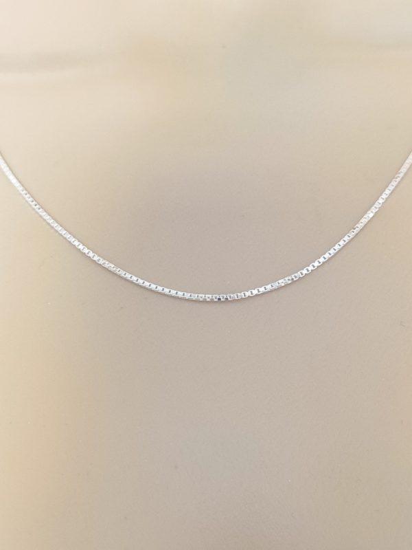 chaîne brillante argent pas cher petit prix