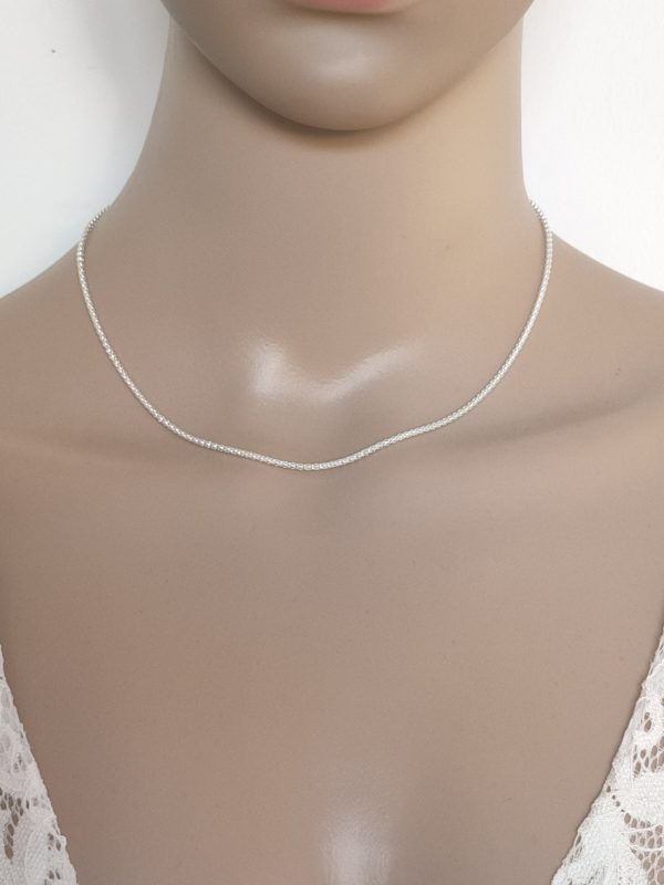 Collier en argent massif