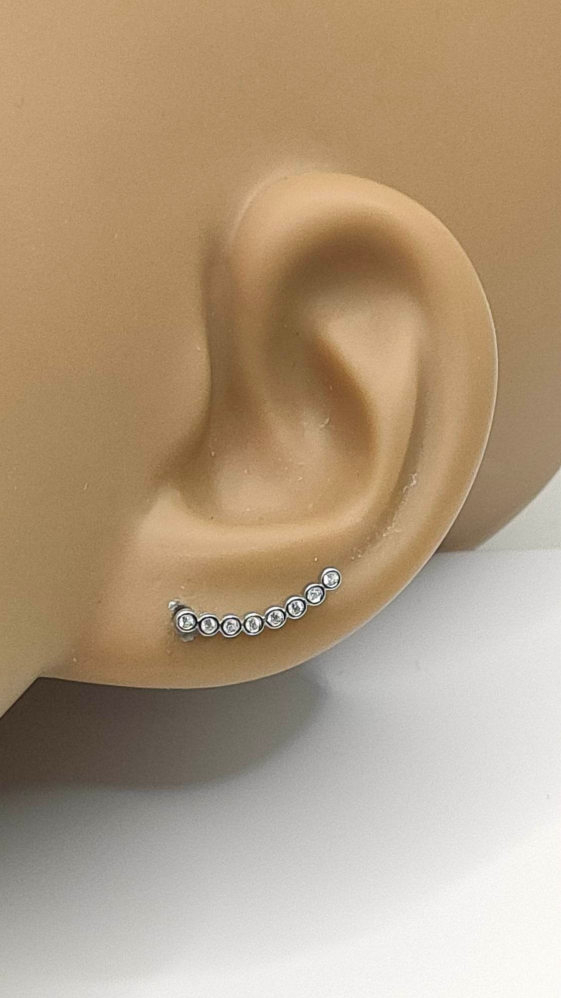 boucles d'oreilles grimpantes