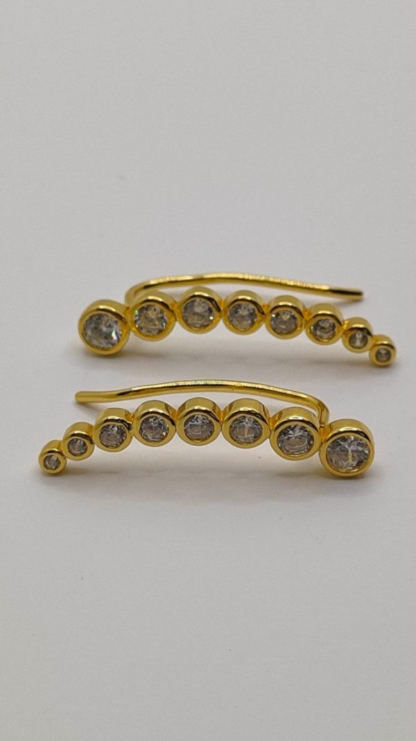 Boucles d'oreilles contour lobe
