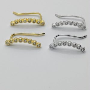 Boucles d'oreilles contour lobes