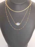 collier plaqué or thanina bijoux